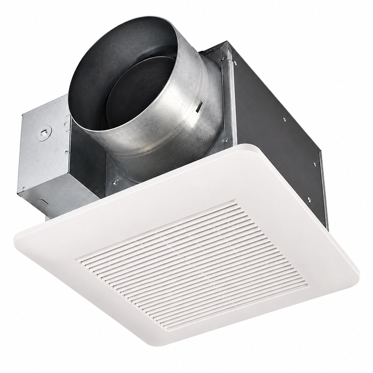 Panasonic WhisperCeiling DC Fan with Pick A Flow Speed Selector 50 80 or 110 CFM and Flex Z Fast Installation Bracket