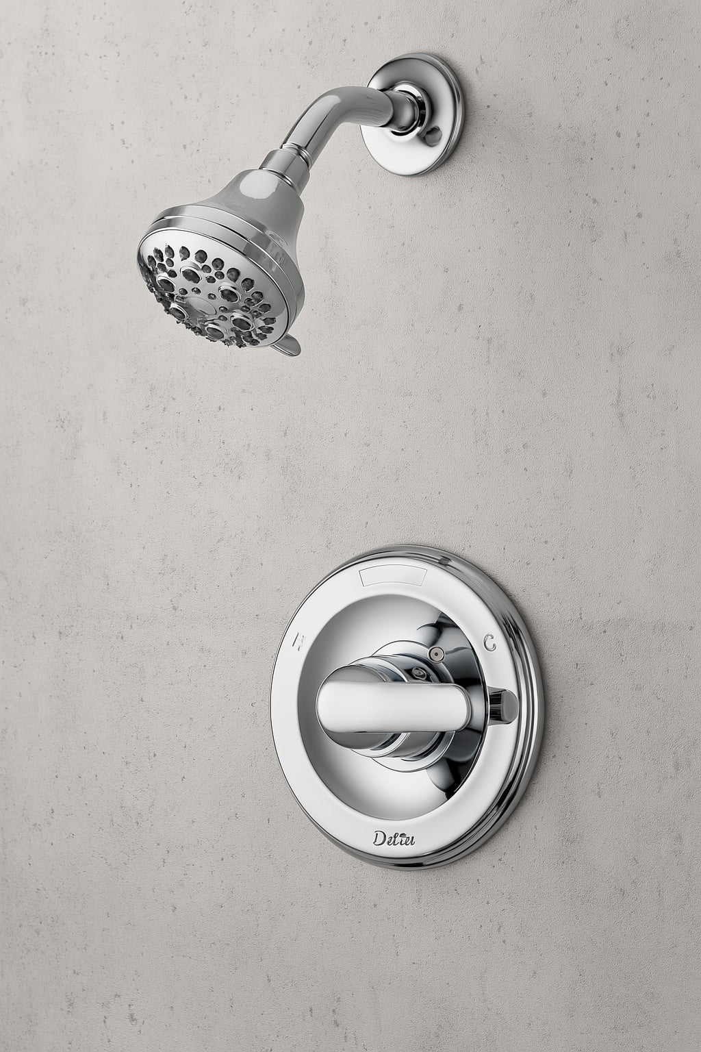 Classic Single-Handle 5-Spray Shower Faucet in Chrome (Valve Included)