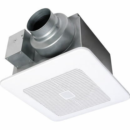 Panasonic WhisperSense DC Fan with Motion and Humidity Sensors Delay Timer and Pick A Flow Speed Selector