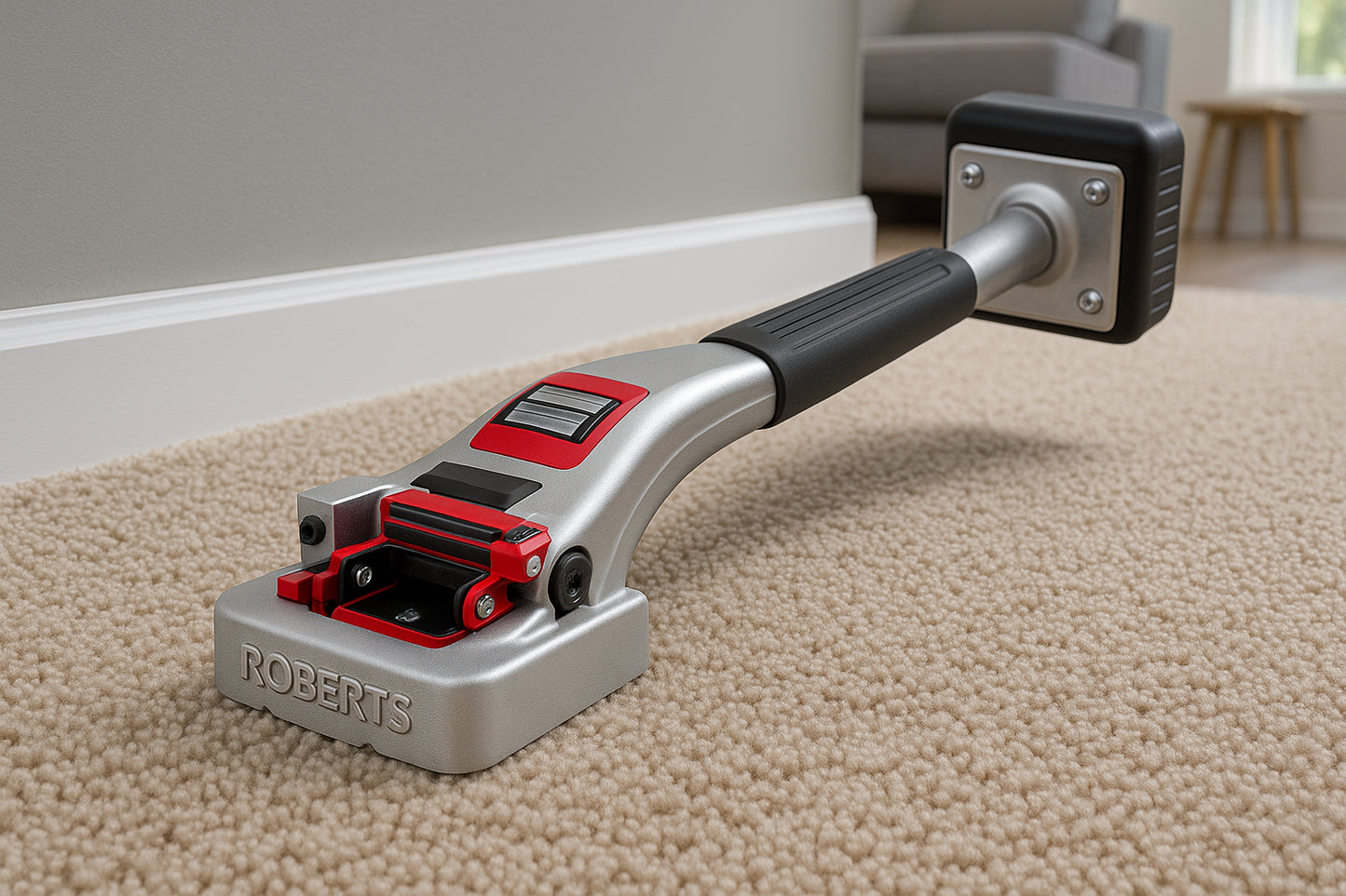 Gel Pro Carpet Knee Kicker With 8 Pin Depth Settings And Adjustable Length From 17 5 in to 21 75 in 10 505 2