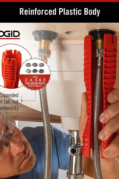EZ Change Plumbing Wrench Faucet Installation and Removal Tool 56988