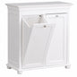 Home Decorators Collection Hampton Harbor 35 in Double Tilt Out Hamper in White