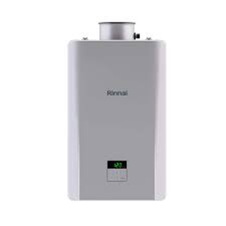 Rinnai High Efficiency Non Condensing 6 6 GPM Residential 160 000 BTU Interior Natural Gas Tankless Water Heater