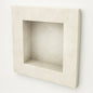 17 in x 17 in Square Recessed Shampoo Caddy in Calabria FLXRSC1717CA