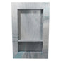 FlexStone 17 in. x 17 in. Square Recessed Shampoo Caddy in Triton
