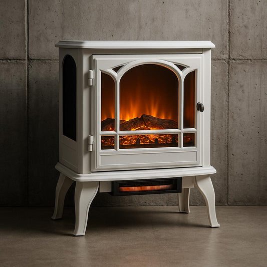 Hampton Bay Legion 1,000 sq. ft. Panoramic Electric Stove in White