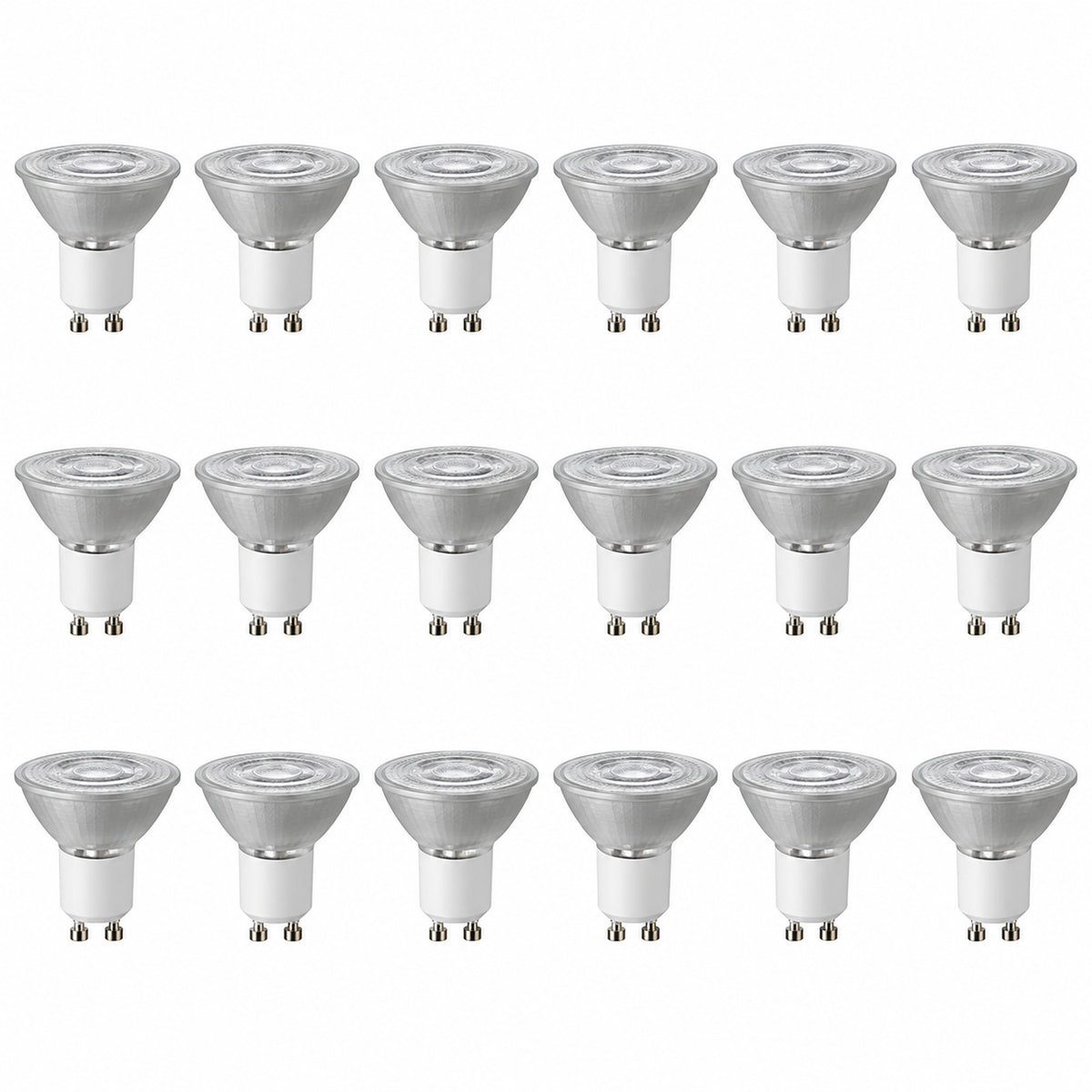 Feit Electric 50 Watt Equivalent MR16 GU10 Dimmable Track Lighting 90 CRI Frosted Flood LED Light Bulb Bright White 24 Pack BPMR16FGU500930CA 24