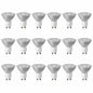 Feit Electric 50 Watt Equivalent MR16 GU10 Dimmable Track Lighting 90 CRI Frosted Flood LED Light Bulb Bright White 24 Pack BPMR16FGU500930CA 24