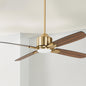Home Decorators Collection Calthorpe 20 in. Indoor/Outdoor Wet Rated Portable Natural Iron Ceiling Fan