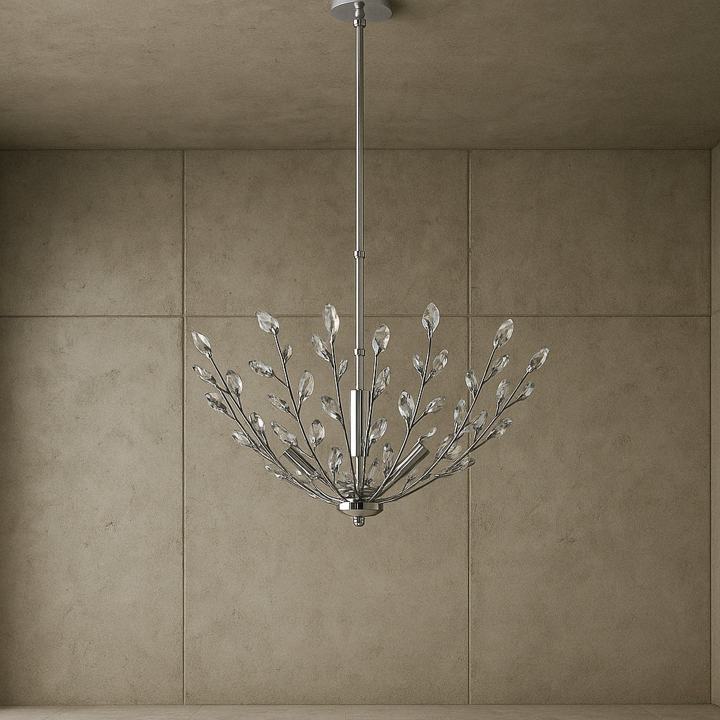 Home Decorators Collection Hetcherson 5 Light Chrome Pendant 28714 HBU/305017594 773546268233 Home Decorators Collection