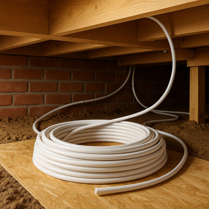 1 2 in x 100 ft White PEX A Expansion Pipe EPPW10012/302740668