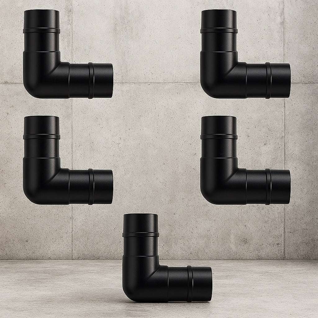1 in. Poly Alloy PEX A Expansion Barb 90 Elbow (5 Pack) EPXPAE15PK