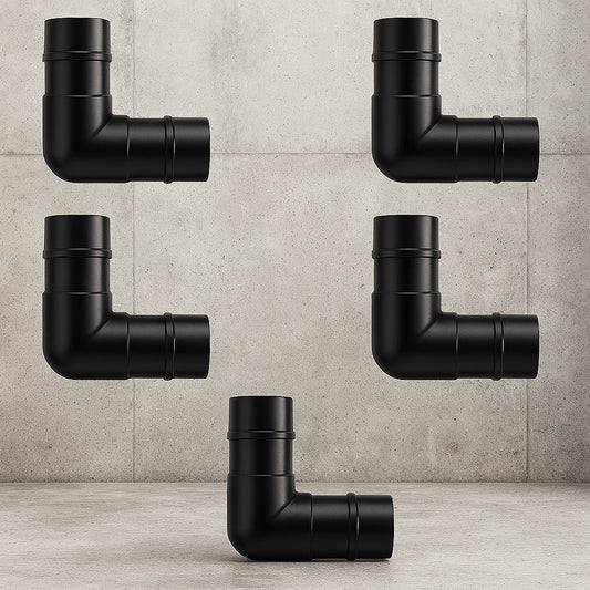 1 in. Poly Alloy PEX A Expansion Barb 90 Elbow (5 Pack) EPXPAE15PK