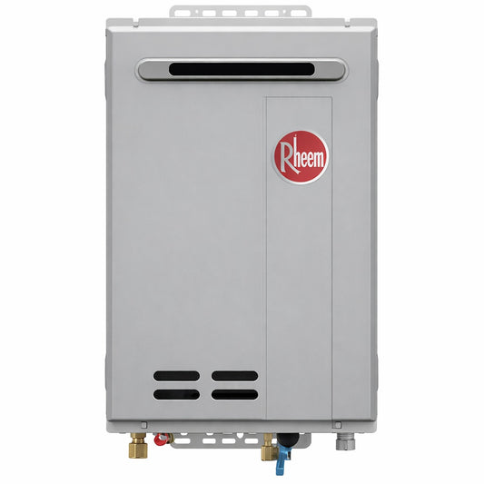 Rheem Performance Plus 7 0 GPM Non Condensing Outdoor Liquid Propane Tankless Water Heater