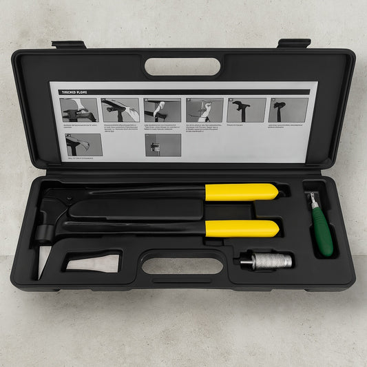PEX-A Expansion Tool Kit with 1/2 in., 3/4 in. and 1 in. Expander Heads