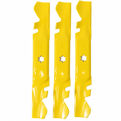 Genuine Factory Parts Original Equipment Xtreme 3 in 1 Blade Set for Select 50 in Mowers with 6 Point Star OE 942 05052 X 942 05052 X