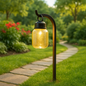 Hampton Bay Auburn 4 5 Watt Oil Rubbed Bronze Outdoor Integrated LED Landscape Path Light JPU1501L/305779936#overlay