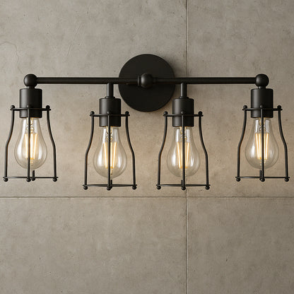 JONATHAN Y Florence 29 5 in 4 Light Metal Oil Rubbed Bronze Vanity Light JYL7422A/306824209 819727025445 JONATHAN Y