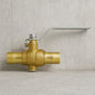 3 4 in Brass PEX A Barb Ball Valve with Drain and Mounting Pad EPXV34WD/305469335