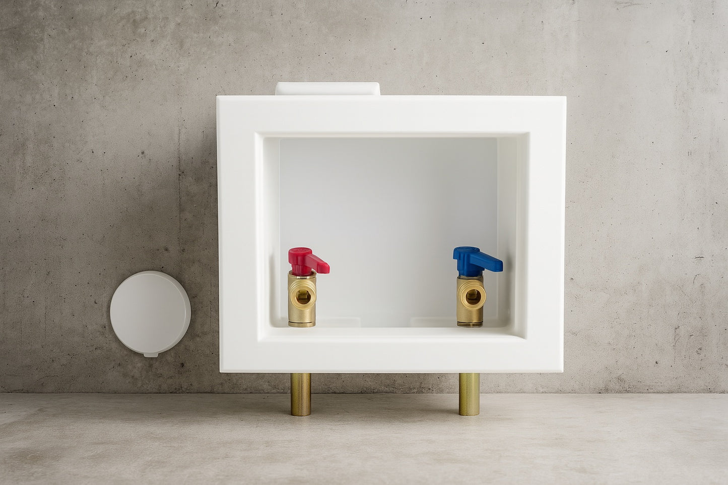 1/2 in. Brass PEX-A Barb x 3/4 in. Male Hose Thread Washing Machine Outlet Box