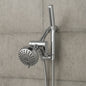 12-spray 5 in. High PressureDual Shower Head and Handheld Shower Head in Chrome
