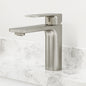 Davidson Single Handle Single Hole Bathroom Faucet in Brushed Nickel VG01043BN