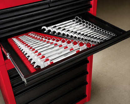 Milwaukee Combination SAE Wrench Mechanics Tool Set 15 Piece 48 22 9415
