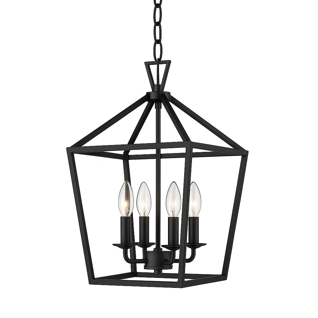 Monteaux Lighting Lacey 4-Light Bronze Pendant