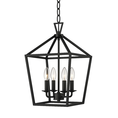 Monteaux Lighting Lacey 4-Light Bronze Pendant