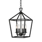 Monteaux Lighting Lacey 4-Light Bronze Pendant