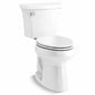 KOHLER Highline Arc 12 in Rough In 2 Piece 1 28 GFP Single Flush Elongated Chair Height Toilet in White with Soft Close Seat K 78279 0