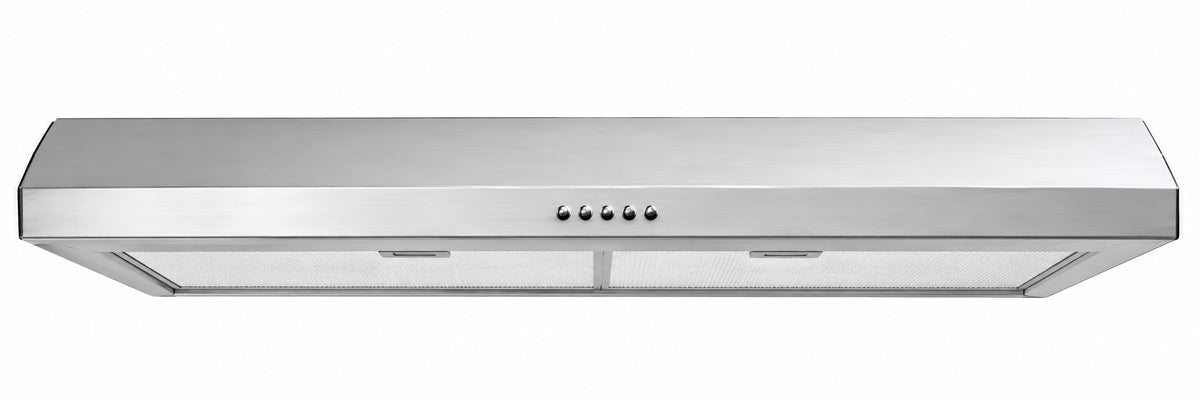 Vissani Caprelo 30 in 320 CFM Convertible Under Cabinet Range Hood in Stainless Steel with LED Lighting and Charcoal Filter QR254S