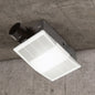 80 CFM Ceiling Bathroom Exhaust Fan with Light and 1300-Watt Heater