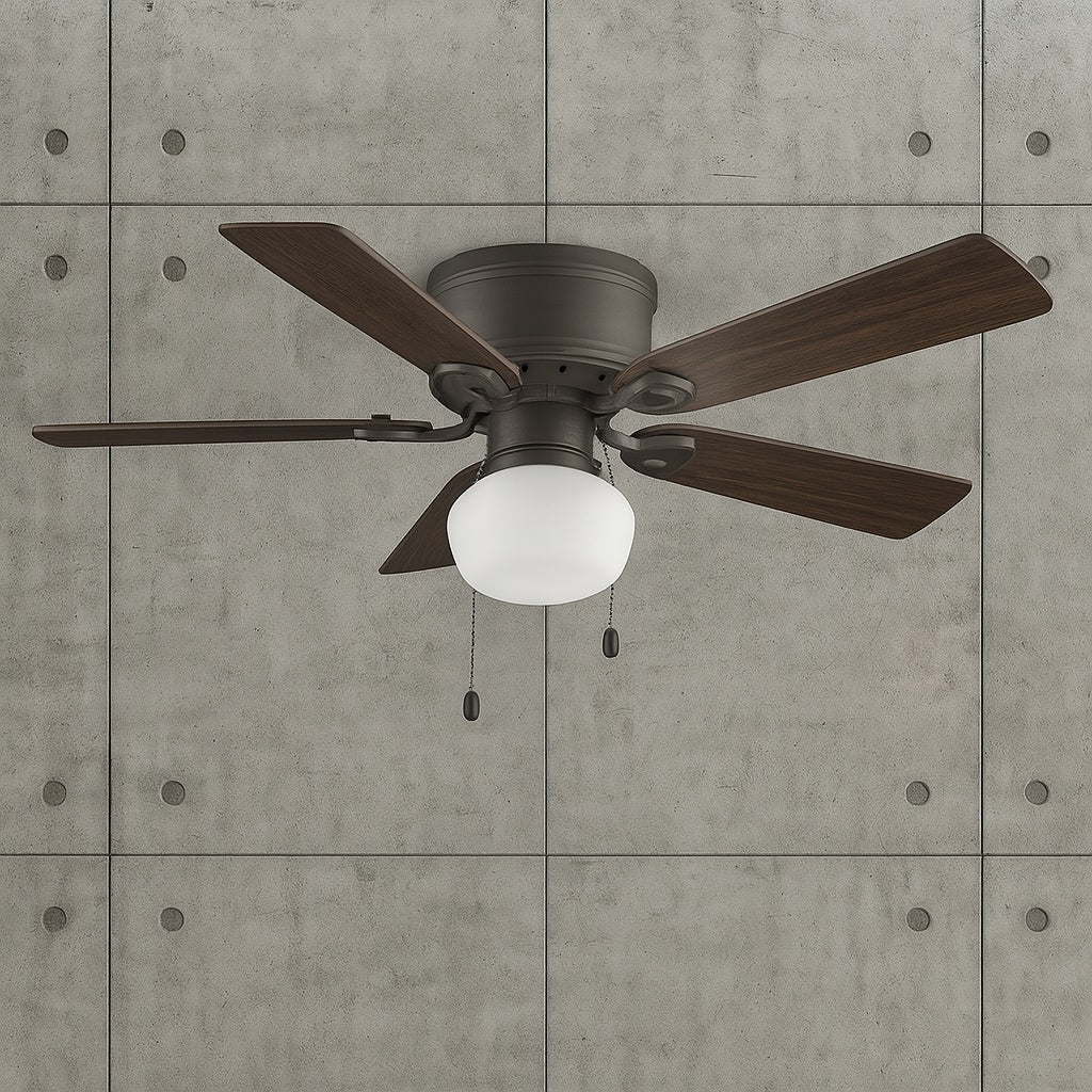 Bellina 42 in. Oil Rubbed Bronze Ceiling Fan with Light Kit RH5H1 ORB