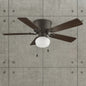Bellina 42 in. Oil Rubbed Bronze Ceiling Fan with Light Kit RH5H1 ORB