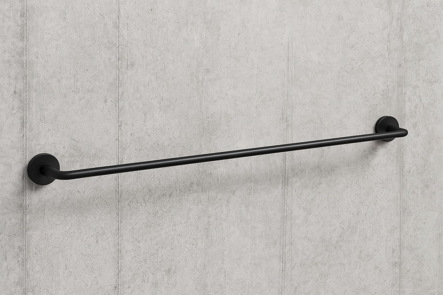 Trinsic 30 in. Wall Mount Towel Bar Bath Hardware Accessory in Matte Black