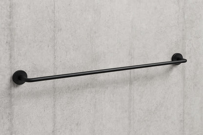 Trinsic 30 in. Wall Mount Towel Bar Bath Hardware Accessory in Matte Black