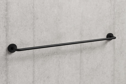 Trinsic 30 in. Wall Mount Towel Bar Bath Hardware Accessory in Matte Black