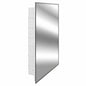 ZACA SPACECAB Nunki 16 in x 36 in x 3 1 2 in Frameless Recessed 1 Door Medicine Cabinet with 12 Shelves and Beveled Edge Mirror