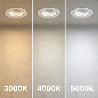 Lithonia Lighting Contractor Select WF6 6 in White Canless LED Selectable CCT New Construction Remodel Integrated LED Recessed Light Kit WF6 LED 30K40K50K 90CRI MW M6/308905668 191848253946 Lithonia Lighting