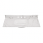 Home Decorators Collection 49 in W x 22 in D Engineered Stone Composite White Rectangular Single Sink Vanity Top in Lunar SE4922R LR