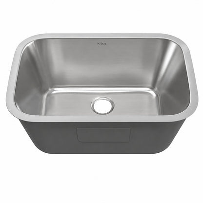 Swiss Madison Toulouse 23 1 8 in x 17 7 8 in Stainless Steel Single Basin Undermount Kitchen Sink SM KU703