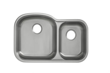 Swiss Madison Toulouse 32 in x 21 in Stainless Steel Dual Basin Undermount Kitchen Sink