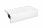 Bootz Industries Maui Plus 60 in x 32 in Alcove Soaking Bathtub with Left Drain in White 011 2343 00