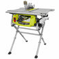 RYOBI 15 Amp 10 in Compact Portable Corded Jobsite Table Saw with Folding Stand RTS12