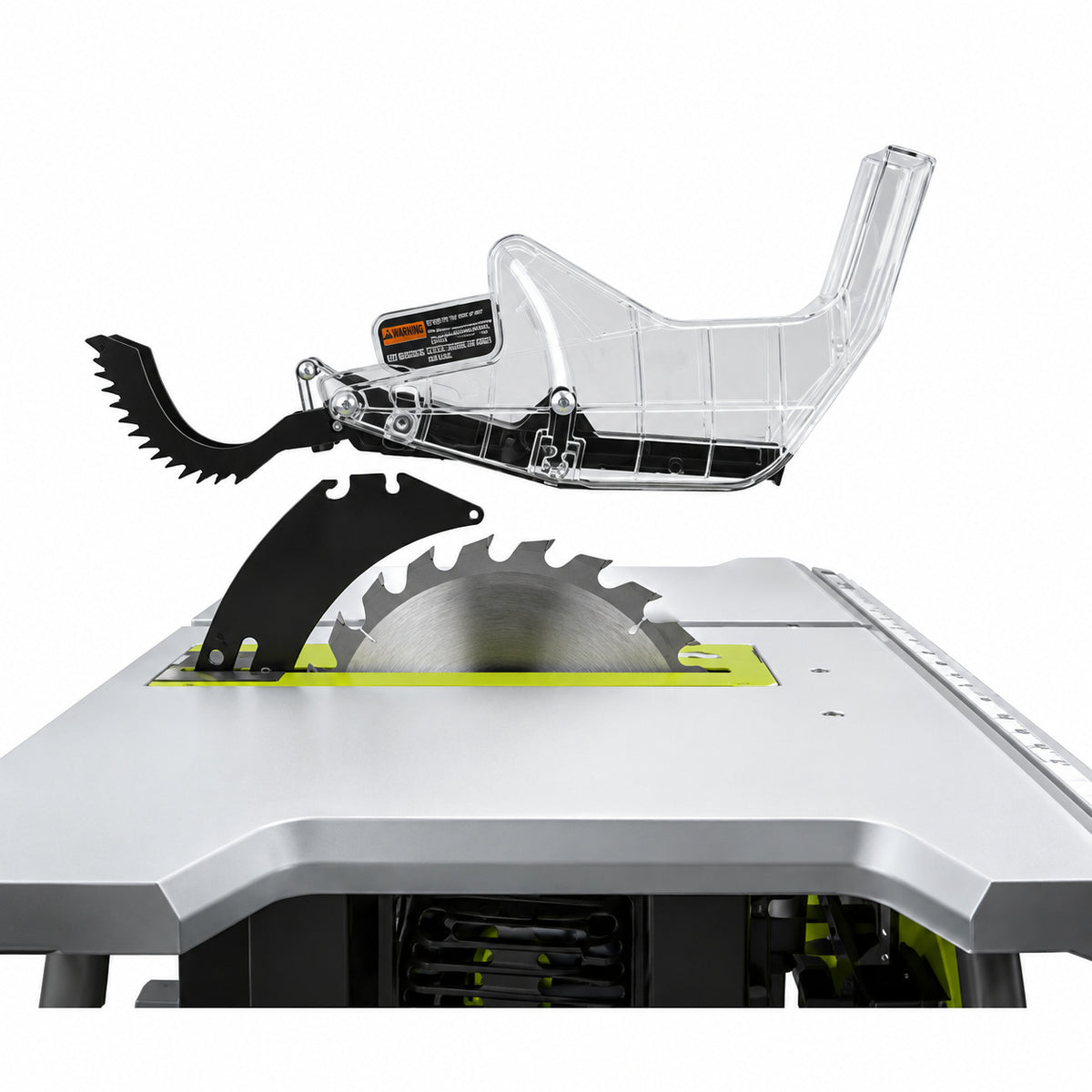 RYOBI 15 Amp 10 in Compact Portable Corded Jobsite Table Saw with Folding Stand RTS12