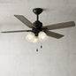 Hampton Bay Malone 54 in. LED Oil-Rubbed Bronze Ceiling Fan with Light Kit