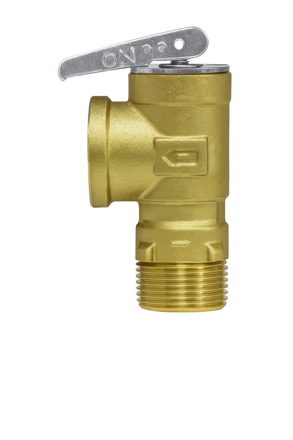 3/4 In Lead Free Copper Poppet Type Pressure Relief Valve, Test Lever, 150 psi