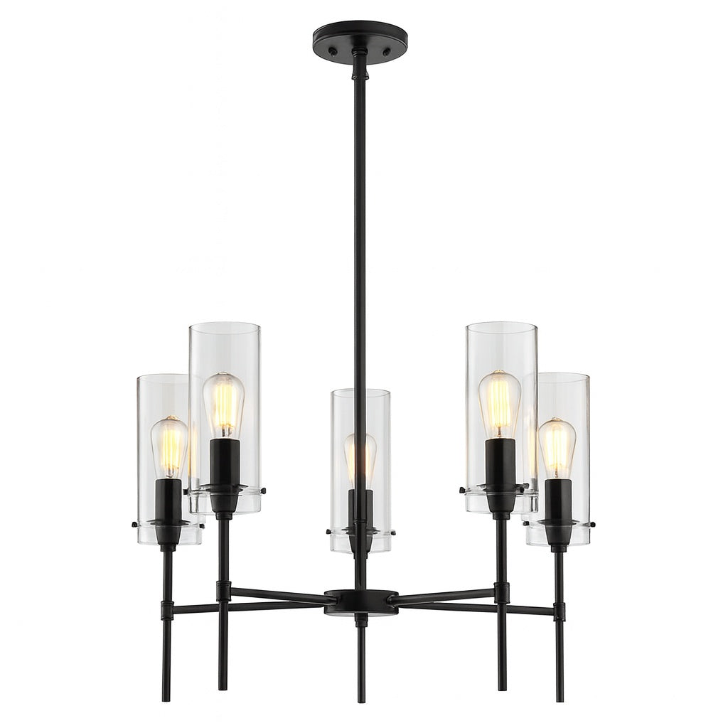 Light Society Montreal 5-Light Oil Rubbed Bronze Chandelier