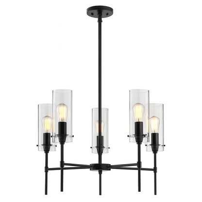 Light Society Montreal 5-Light Oil Rubbed Bronze Chandelier